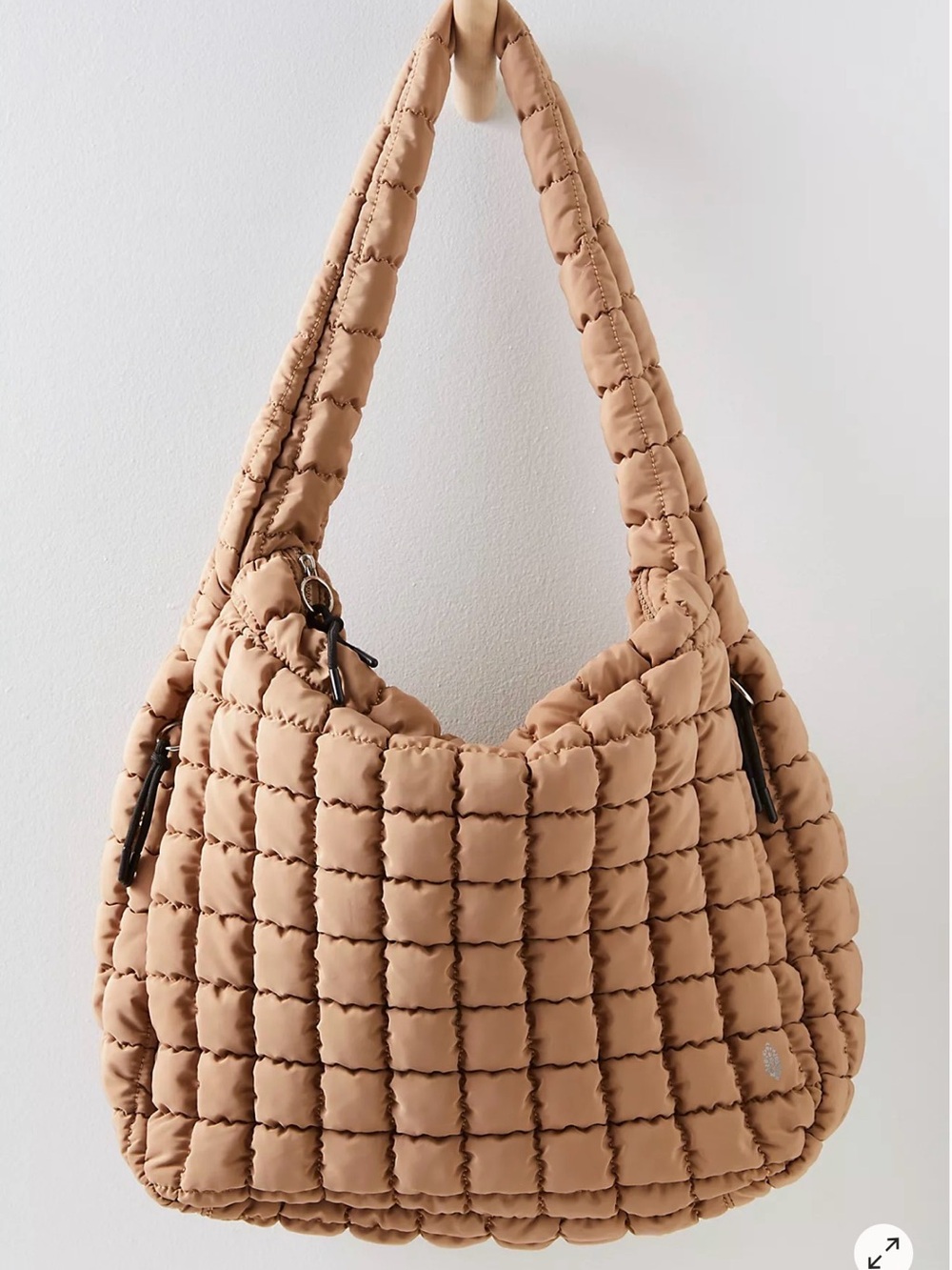 Quilted Carryall Bag in Desert Sands